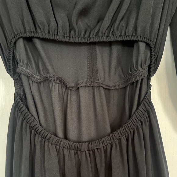 BNWT Gap Black Maxi Dress - Picture 7 of 8